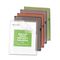 C-Line Deluxe Project Jacket Folders, Letter, Vinyl, Black/Blue/Clear/Green/Red, 35/Box CLI62150