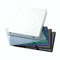 C-Line Deluxe Project Jacket Folders, Letter, Vinyl, Black/Blue/Clear/Green/Red, 35/Box CLI62150