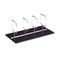 C-Line Four-Section Adjustable Book Tray, Metal, 17 x 8 5/8 x 6 1/2, Chrome/Woodgrain CLI30248