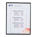C-Line Magnetic Cubicle Keepers Display Holders, 8 1/2 x 11, Clear, 2/Pack CLI37911