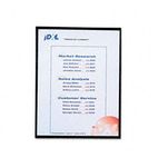 C-Line Magnetic Cubicle Keepers Display Holders, 8 1/2 x 11, Clear, 25/Pack CLI37991