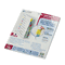 C-Line Poly Sheet Protectors with Index Tabs, Assorted Color Tabs, 11 x 8 1/2, 8/ST CLI05580