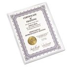 C-Line Quick Cover Laminating Folders, 12 mil, 9-1/8 x 11-1/2, 25/Pack CLI65187