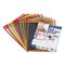 C-Line Stitched Shop Ticket Holder, Neon, Assorted 5 Colors, 9 x 12, 10/PK CLI43920