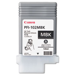 Canon 0894B001(PFI-102) Ink, 130 mL, Matte Black CNM0894B001AA