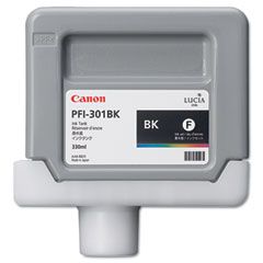 Canon 1486B001AA (PFI-301BK) Ink Tank, 330 mL, Black CNM1486B001AA