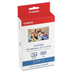 Canon 7739A001 Ink Cartridge/Photo Paper Set, 36 Sheets CNM7739A001