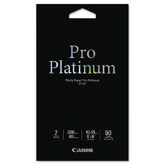 Canon Photo Paper Pro Platinum, High Gloss, 4 x 6, 50 Sheets/Pack CNM2768B014AA