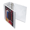 Cardinal ClearVue Premium Slant-D Vinyl Presentation Binder, 5" Capacity, White CRD10900