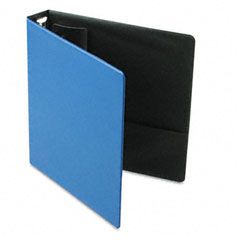 Cardinal EasyOpen Locking Round Ring Binder, 11 x 8-1/2, 1-1/2" Capacity, Medium Blue CRD18827