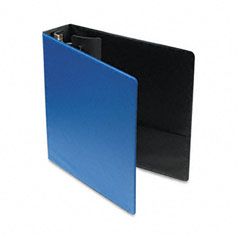 Cardinal EasyOpen Locking Round Ring Binder, 11 x 8-1/2, 2" Capacity, Medium Blue CRD18837