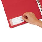 Cardinal HOLDit! Poly Business Card Holders, Side Load, 3-3/4 x 2-3/8, Clear, 10/Pack CRD21510