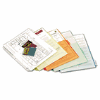 Cardinal Ring Binder Divider Pockets With Index Tabs, Letter, Assorted Colors, 5/Pack CRD84009