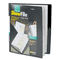Cardinal ShowFile Display Book w/Custom Cover Pocket, 12 Letter-Size Sleeves, Black CRD50132