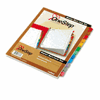 Cardinal Traditional OneStep Index System, 12 Tab, Jan-Dec, Letter, Assorted, 12/Set CRD60318