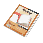 Cardinal Traditional OneStep Index System, 26-Tab, A-Z, Letter, White, 26/Set CRD60213