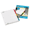 Cardinal Traditional OneStep Index System, 5-Tab, 1-5, Letter, Assorted, 6 Sets CRD60528