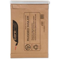 Caremail Caremail Rugged Padded Mailer, Side Seam, 14 x 18 3/4, Light Brown, 25/Carton CML1118685