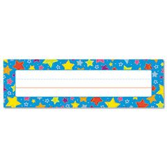Carson-Dellosa Publishing Desk Nameplates, Stars, 9 1/2" x 3", 36/Set CDP122013