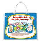 Carson-Dellosa Publishing File Folder Games-To-Go, Language Arts, First Grade CDP140021