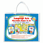 Carson-Dellosa Publishing File Folder Games-To-Go, Language Arts, Kindergarten CDP140020