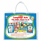 Carson-Dellosa Publishing File Folder Games-To-Go, Language Arts, Second Grade CDP140022