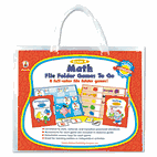 Carson-Dellosa Publishing File Folder Games-To-Go, Mat, Kindergarten CDP140024