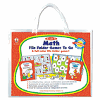 Carson-Dellosa Publishing File Folder Games-To-Go, Mat, Second Grade CDP140026