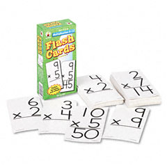Carson-Dellosa Publishing Flash Cards, Multiplication Facts 0-12, 3w x 6h, 94/Pack CDPCD3930