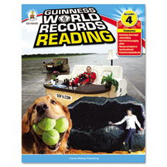 Carson-Dellosa Publishing Guiness World Record Reading, Grade 4, 128 pages CDP104421