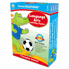 Carson-Dellosa Publishing Language Arts Learning Games, Four Game Boards, 2-4 players, Grade 1 CDP140054