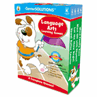 Carson-Dellosa Publishing Language Arts Learning Games, Four Game Boards, 2-4 players, Kindergarten CDP140053
