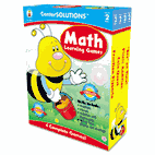 Carson-Dellosa Publishing Math Learning Games, Four Game Boards, 2-4 Players, Grade 2 CDP140052