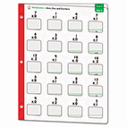 Carson-Dellosa Publishing Math Windows, Multiplication, Five Write-On/Wipe-Away Cards CDP140070