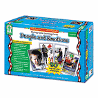 Carson-Dellosa Publishing Photographic Learning Cards Boxed Set, People and Emotions, Grades K-12 CDPD44044