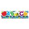 Carson-Dellosa Publishing Pop-It Border, ABCs/123s, 3" x 24', 8 Strips/Pack CDP108056