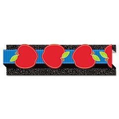 Carson-Dellosa Publishing Pop-It Border, Apple, 3" x 24', 8 Strips/Pack CDP108041