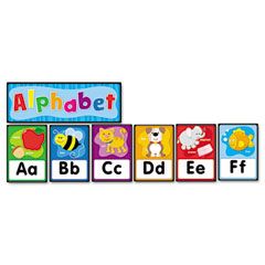 Carson-Dellosa Publishing Quick Stick Bulletin Board Set, Alphabet CDP119004