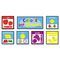 Carson-Dellosa Publishing Quick Stick Bulletin Board Set, Colors and Shapes CDP119017