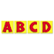 Carson-Dellosa Publishing Quick Stick Letters Set, 45 Pieces, Red CDP119010