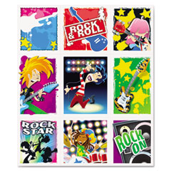 Carson-Dellosa Publishing Rock Stars Prize Pack Stickers, Assorted, 216 Stickers CDP168061