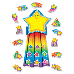 Carson-Dellosa Publishing Shooting Star 3-D Bulletin Board Set CDP110143