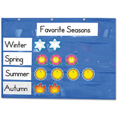 Carson-Dellosa Publishing Space Saving Pocket Chart, 31 x 19 CDP158023