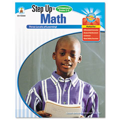 Carson-Dellosa Publishing Step Up Series, Math, Grades 3 to 5, 160 Pages CDP104260
