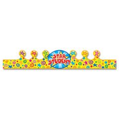 Carson-Dellosa Publishing Student Crown, Star, 4 x 23 1/5 CDP101020