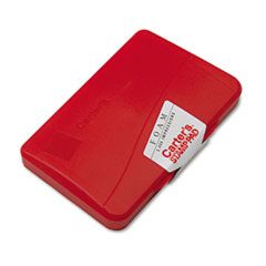 Carter's Foam Stamp Pad, 4 1/4 x 2 3/4, Red AVE21371