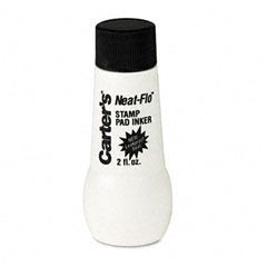 Carter's Neat-Flo Bottle Inker, Two Ounces, Black AVE21448