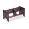 Carver Book Rack, Wood, 17 x 8 x 8, Mahogany Finish CVR09793