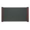 Carver Desk Pad with Wood End Panels, 38 x 21, Mahogany Finish CVR02043