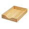 Carver Hardwood Legal Stackable Desk Tray, Oak CVR07221